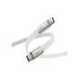 Дата кабель USB-C to USB-C 1.2m 60W 3A nylon white Acefast (6974316286257) - зменшене зображення 3