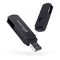 USB флеш накопичувач eXceleram 8GB P2 Series Black/Black USB 2.0 (EXP2U2BB08) - зменшене зображення 1