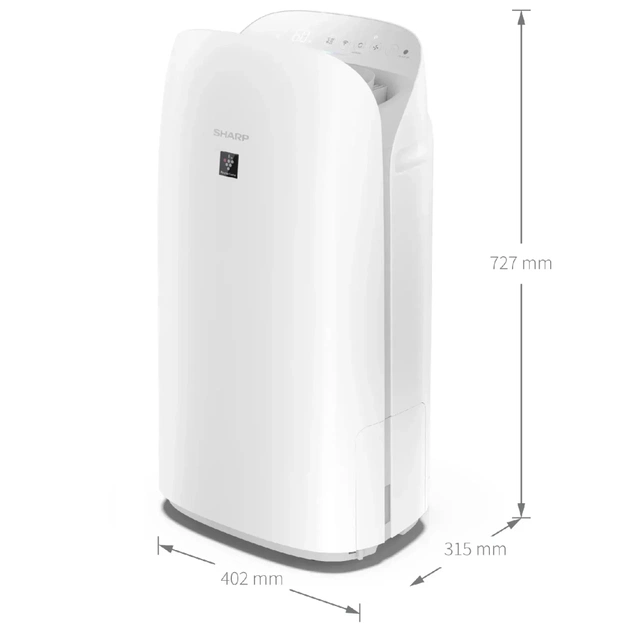 Очисник повітря Sharp KCP100EW (UA-KCP100E-W) - зображення 10