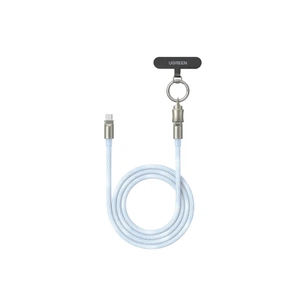 Дата кабель USB-C to USB-C 1.2m 60W blue Ugreen (35511) изображение 1