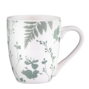 Чашка Ardesto Capri, 320мл, порцеляна, біло-зелена (AR0432CWG) зображення 1
