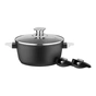 Кастрюля Ardesto Gemini Bari, 2.5л, алюміній, чорний (AR1925AC) - уменьшенное изображение 9