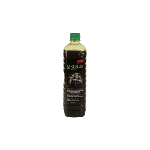 Моторна олива ТАЙГА М10Г2К кан. 1л ПЕТ (0,7кг) - изображение 1