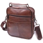 Сумка Vintage З натуральної шкіри Коричнева (21279) - зменшене зображення 2