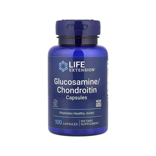 Витаминно-минеральный комплекс Life Extension Глюкозамин и хондроитин, Glucosamine & Chondroitin, 100 капсул (LEX-52210) изображение 1