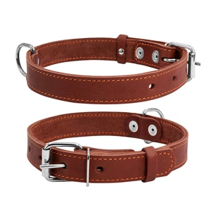 Нашийник для тварин Collar одинарний Ш 35 мм Д 48-63 см коричневий (02736) зображення 1