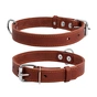Нашийник для тварин Collar одинарний Ш 35 мм Д 48-63 см коричневий (02736) - зменшене зображення 1