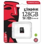 Карта пам'яті Kingston 128GB microSDXC class 10 UHS-I Canvas Select (SDCS/128GBSP) - зменшене зображення 2