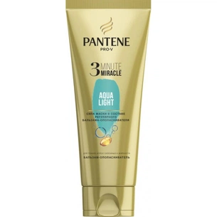 Кондиціонер для волосся Pantene 3 Minute Miracle Aqua Light 200 мл (8001090374035) зображення 1