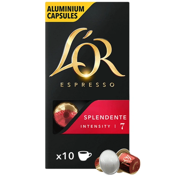 Кофе L'OR Espresso Splendente 100% Арабика в капсулах 10 шт (8711000357910) - изображение 1