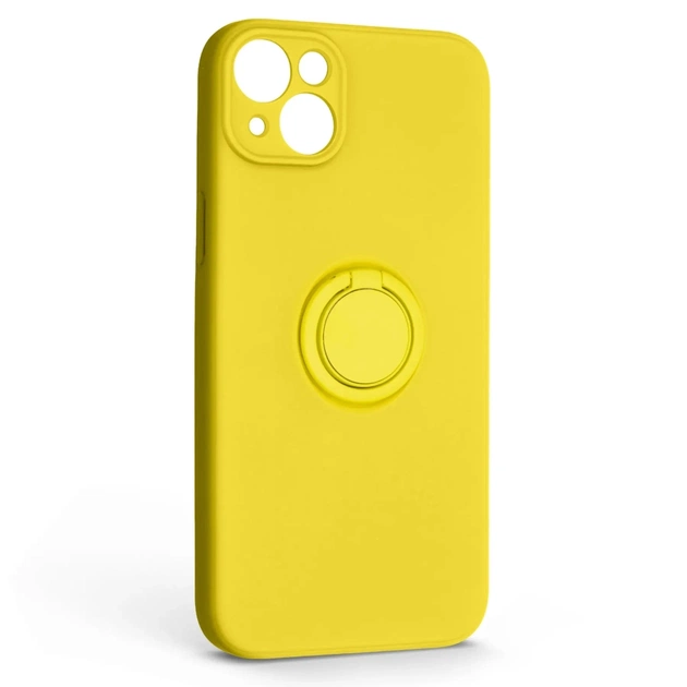 Чехол для мобильного телефона Armorstandart Icon Ring Apple iPhone 14 Plus Yellow (ARM68700) - изображение 1