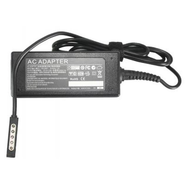 Блок живлення до планшета PowerPlant Microsoft 220V 45W 12V 3.6A (5pin) (MI43ASPE) - picture 1