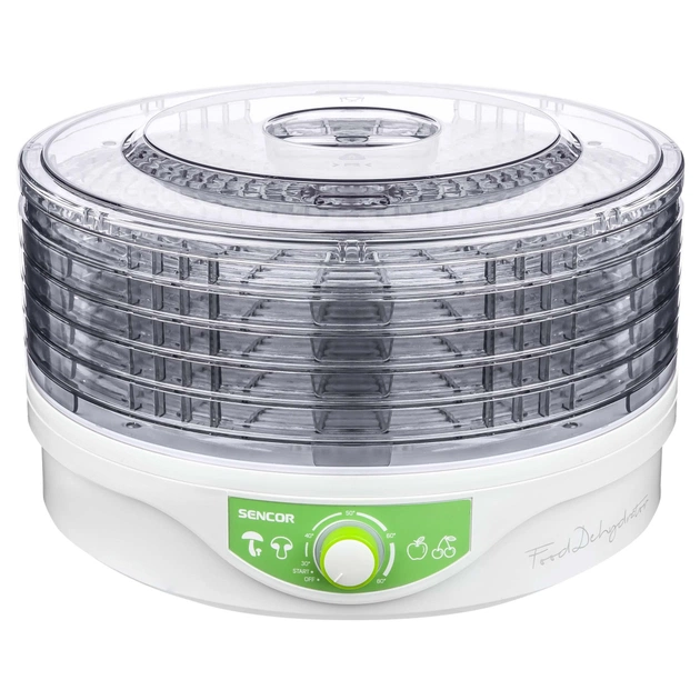 Сушка для овочів та фруктів Sencor SFD 2105WH - зображення 1
