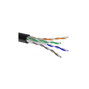 Кабель мережевий OK-Net UTP cat.5e 305м зовнішній (U/UTP-cat.5Е) (КПП-ВП (250) 4*2*0,57) зображення 1