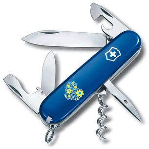 Ніж Victorinox Spartan Ukraine 91 мм Квіткове серце (1.3603.2_T1246u) зображення 1