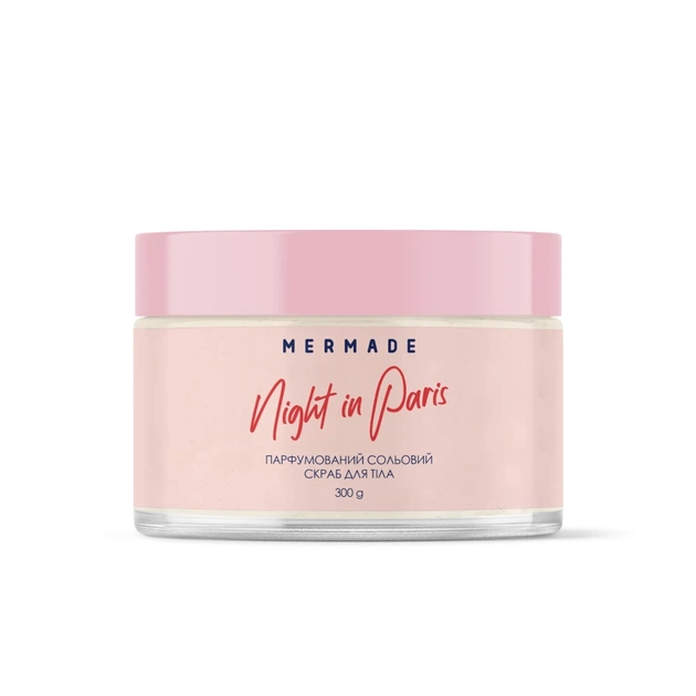 Скраб для тіла Mermade Night in Paris Парфумований сольовий 300 г (4823122900944) - picture 3