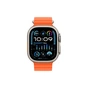 Смарт-годинник Apple Watch Ultra 2 GPS + Cellular, 49mm Titanium Case with Orange Ocean Band (MREH3UL/A) - зменшене зображення 2
