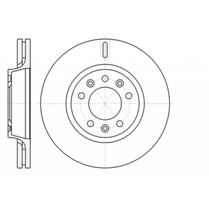 Гальмівний диск REMSA 61052.10 зображення 1