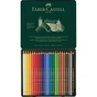 Карандаши цветные Faber-Castell POLYCHROMOS 24 кольора, в металевій коробці (110024) (15441) - уменьшенное изображение 3