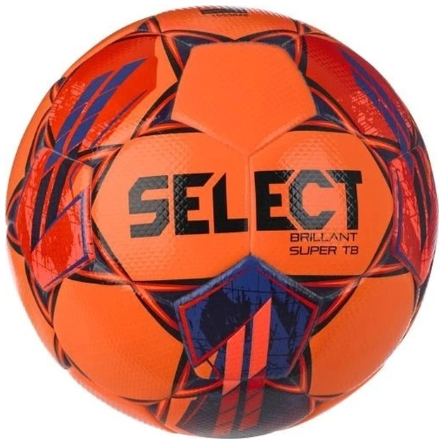 Мяч футбольный Select Brillant Super FIFA TB v23 помаранчевий, червоний Уні 5 (5703543317035) - изображение 1