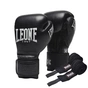 Боксерські рукавички Leone GN111 The Greatest Black 16 унцій (GN111_Black_16oz) - зменшене зображення 1