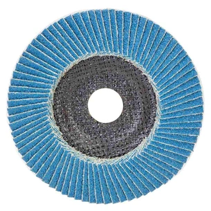 Круг зачистний Sigma пелюстковий торцевий Т29 (конічний) ZA 125мм P60 (9173531) зображення 1