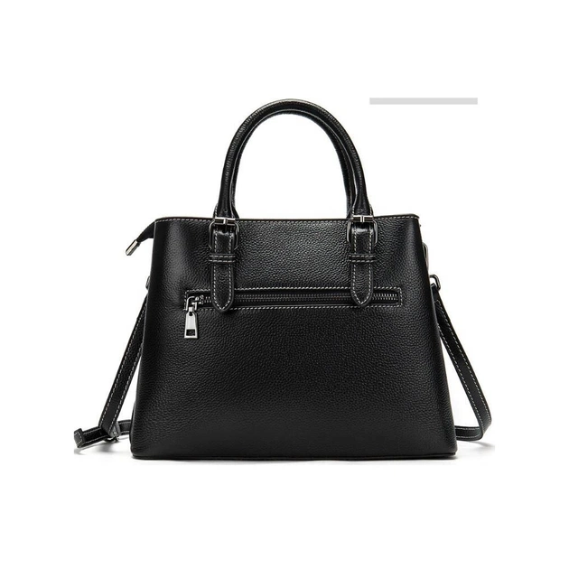 Сумка Vintage Жіноча у шкірі флотар Чорна (14861) - зображення 2