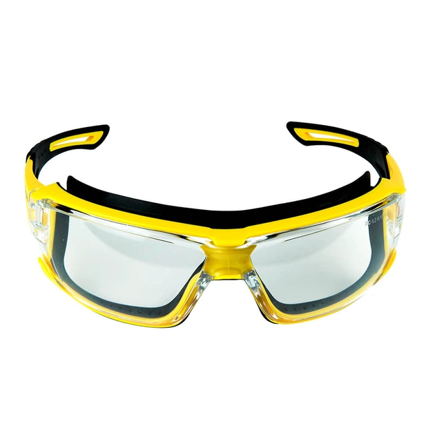 Защитные очки Stanley Rubber Gasket, прозрачные, поликарбонатные, с мягкими резиновыми дужками (SYE15-11D) - изображение 3