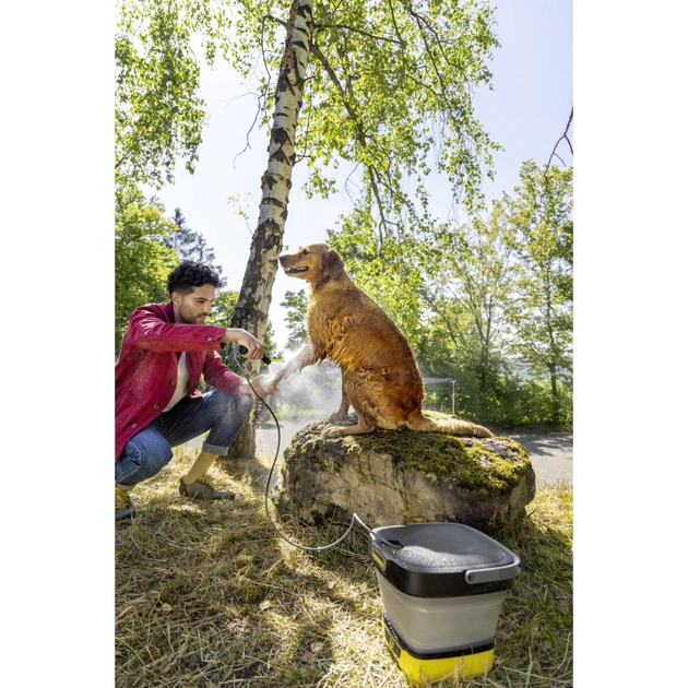 Мийка високого тиску Karcher OC 3 Foldable 120л/год, 1.8м, 8л, 2Ah, 2.2кг, USB-C (1.599-300.0) - picture 8