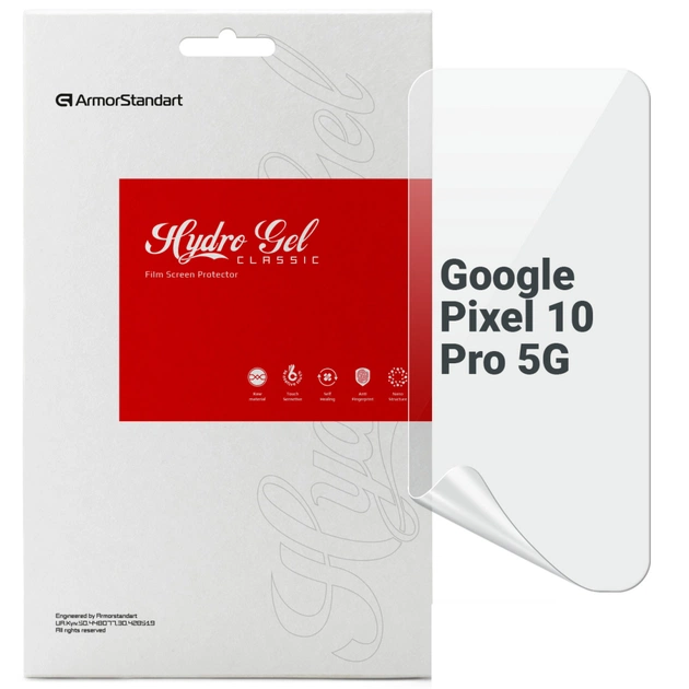 Пленка защитная Armorstandart hydrogel Google Pixel 10 Pro 5G (ARM87303) - изображение 1