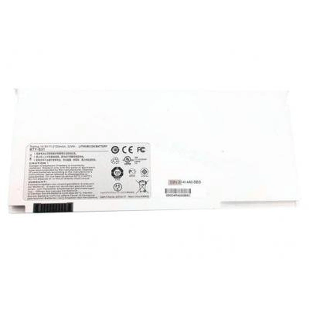 Акумулятор до ноутбука MSI BTY-S31 2150mAh 4cell 14.8V Li-ion (A47126) - изображение 1