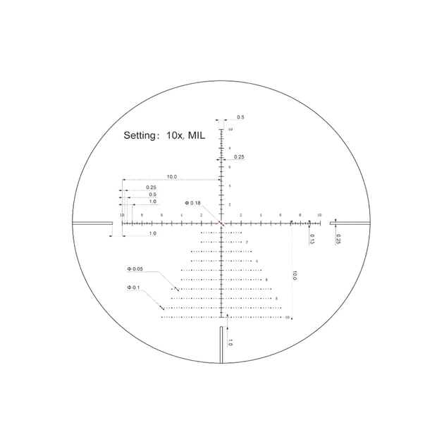 Оптичний приціл Vector Optics Veyron Plus 10x30 (30 мм) SFP illum. MPR-V10 (SCOM-46) - зображення 10
