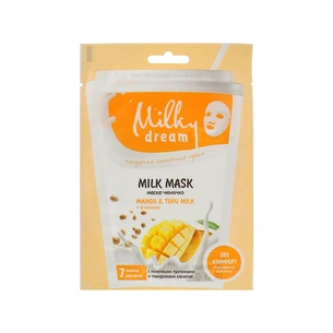 Маска для обличчя Milky Dream тканинна Манго й тофу 20 мл (4820205302466) зображення 1