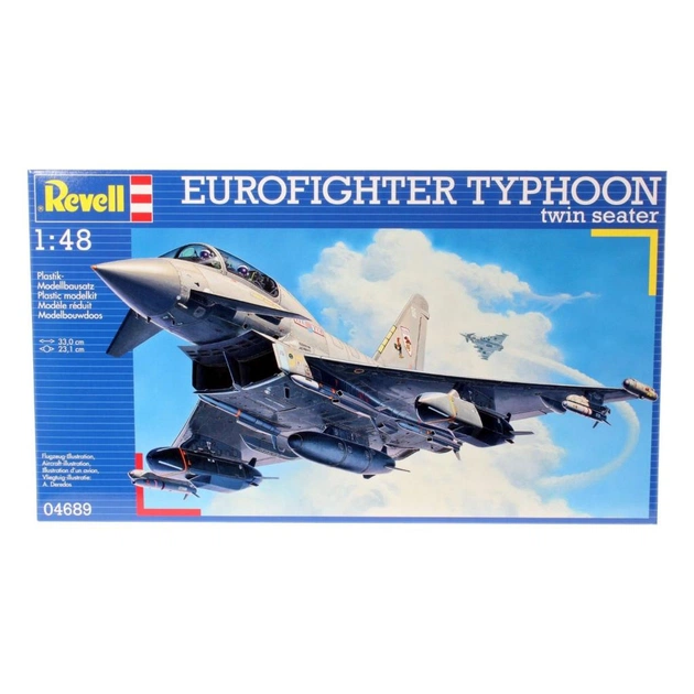 Збірна модель Revell Літак Eurofighter Typhoon Twinseater 1:48 (4689) - зображення 1