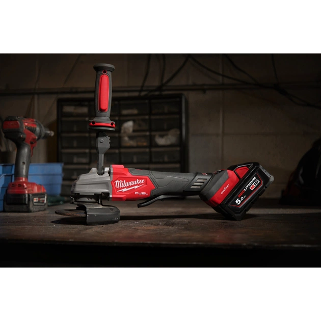 Шліфувальна машина Milwaukee M18 FSAGSVO125X-502X, 125мм, 2x5h, HDкейс (4933493553) - picture 6
