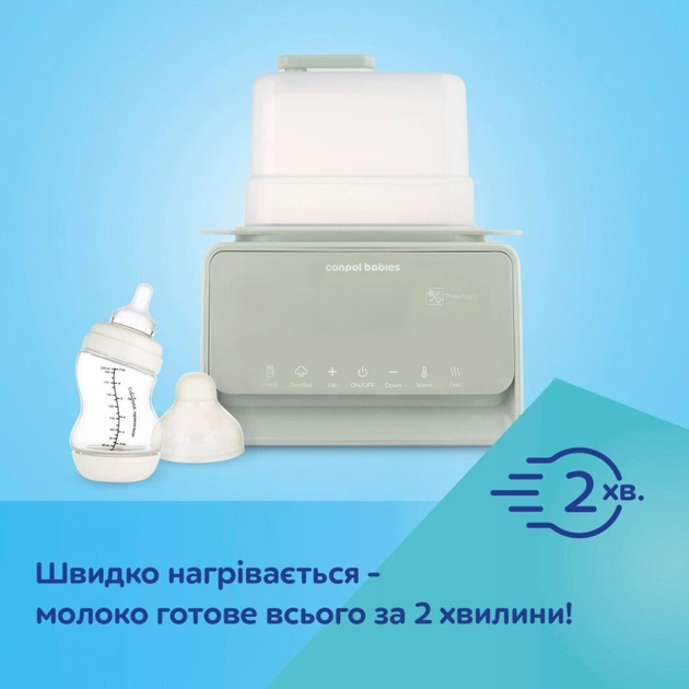 Стерилізатор Canpol babies 7 в 1 з терморегулятором і підсвіткою (12/218) - picture 10