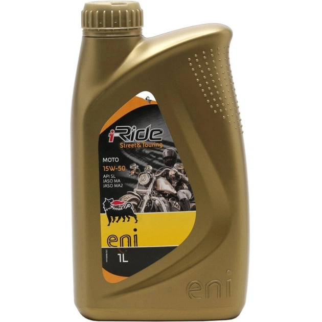 Моторна олива Eni i-Ride moto 15W-50 4Т 1л (115996) - зображення 1