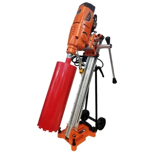 Свердлильний верстат GTM бурильна установка DK-250/2 4,8 кВт 500об/хв зі стійкою та нахилом 45° (DK-250/2/45) зображення 1