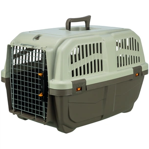 Переноска для животных Trixie Skudo 3 40х39х60 см до 24 кг (коричневая) (8022967045063) изображение 1