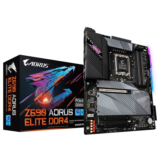 Материнська плата GIGABYTE Z690 AORUS ELITE DDR4 - зображення 1