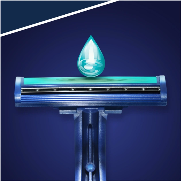 Бритва Gillette одноразовая Blue 2 Plus 5 шт (3014260283254) - picture 5