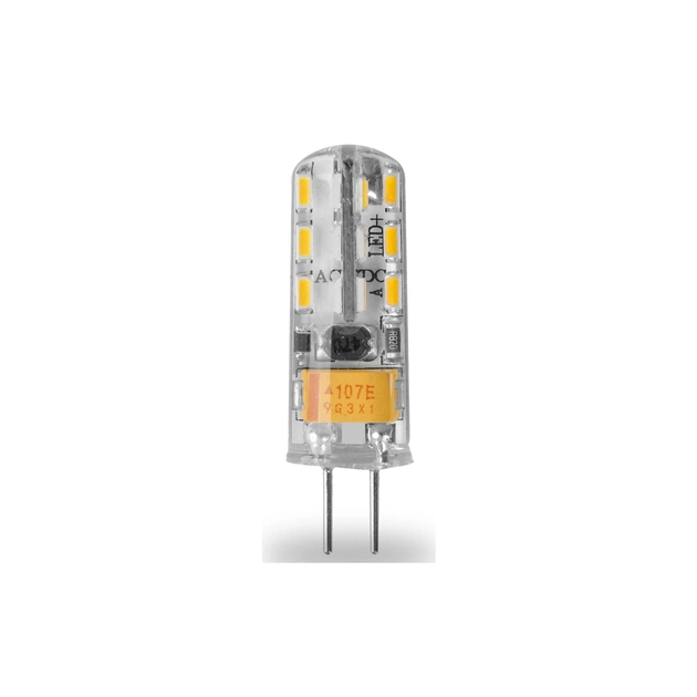 Лампочка Eurolamp LED силикон G4 2W 4000K 220V (LED-G4-0240(220)) - изображение 1