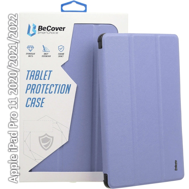 Чохол до планшета BeCover Direct Charge Pencil Apple iPad Pro 11 2020/2021/2022 Purple (709655) - изображение 1