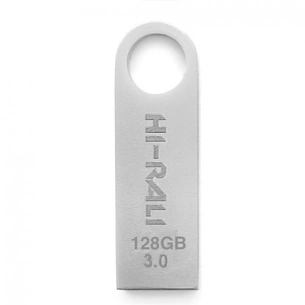 Флеш-накопичувач USB3.0 128GB Hi-Rali Shuttle Series Silver (HI-128GB3SHSL) зображення 1