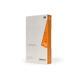 Тростина для саксофона D'Addario VENN Alto Saxophone Reed #2.5 (VAS0125G2) зображення 1