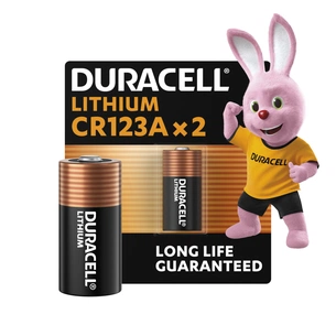 Батарейка Duracell 123 3V High Power літієва, CR123/CR123A/CR17345, 2 шт. в упаковці (5002979) зображення 1