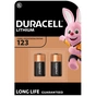 Батарейка Duracell 123 3V High Power літієва, CR123/CR123A/CR17345, 2 шт. в упаковці (5002979) - уменьшенное изображение 1