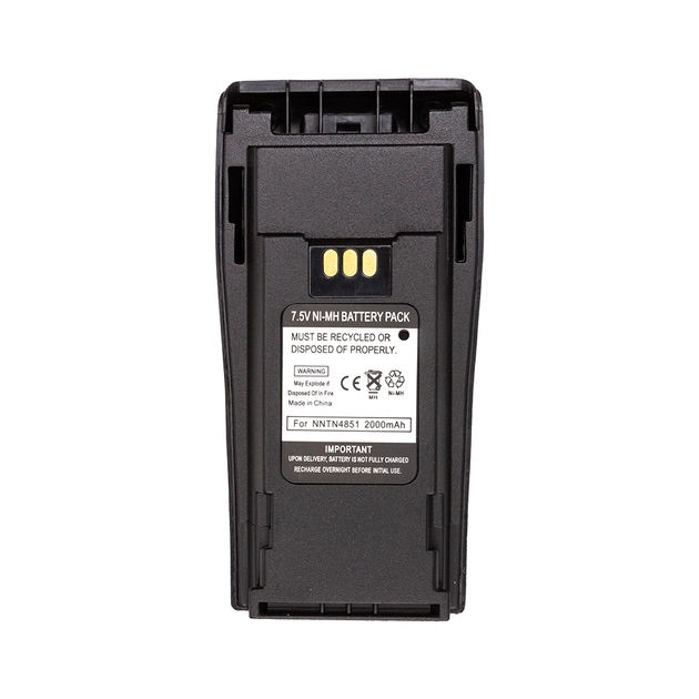 Акумуляторна батарея Motorola CP040 Ni-MH 7.5V 2000mAh Power-Time (PTM-040) - picture 4