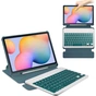 Чохол до планшета BeCover 360° Rotatable + Keyboard Samsung Tab S6 Lite 10.4 P610/P613/P615/P619 Dark Green (712406) - зменшене зображення 2