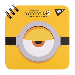 Блокнот Yes Minions 110 х 110 80 аркушів (151754) зображення 1